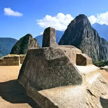 Inti Huatana in Machu Picchu