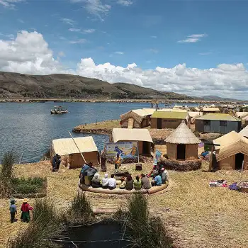 Uros Islands Lake Titicaca
