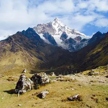 Salkantay Snowy Peak