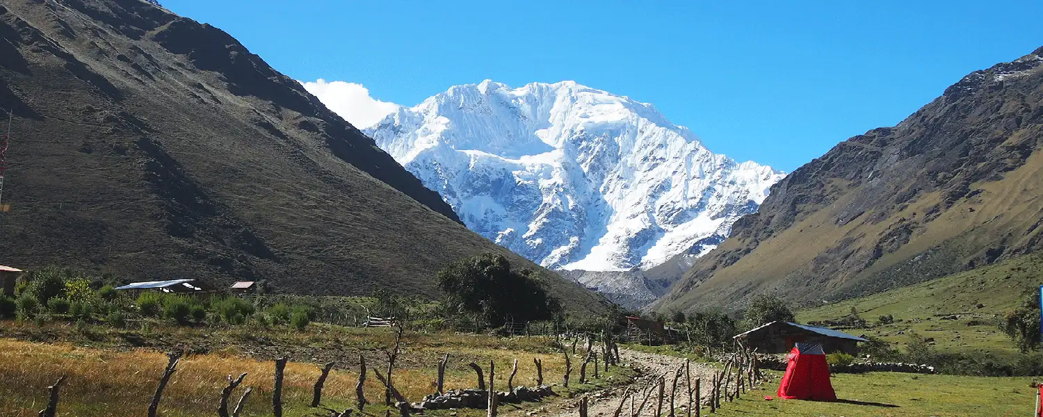 Impressive Salkantay Snow-Capped Mountain